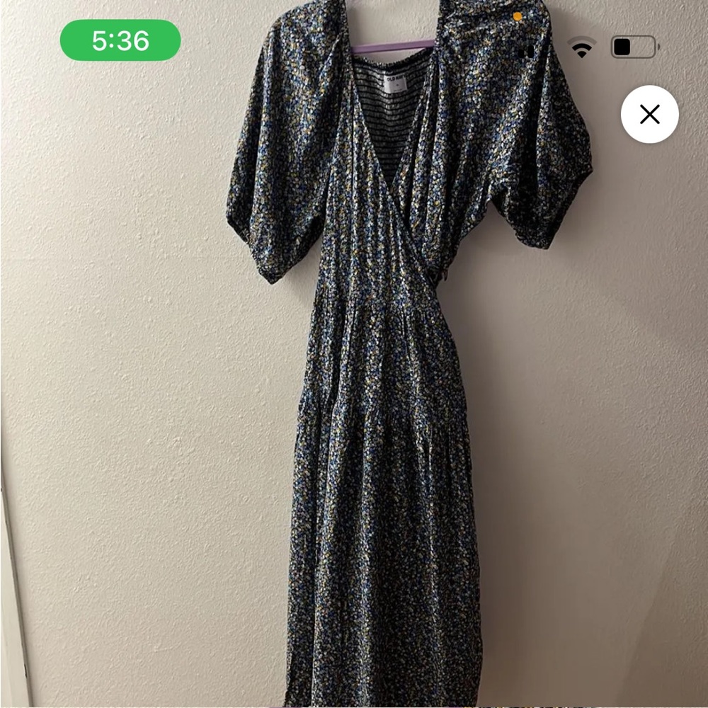 Long rap around dress